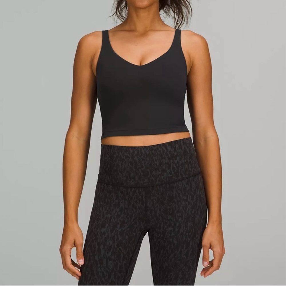 Lululemon Align Tank, black, size 4